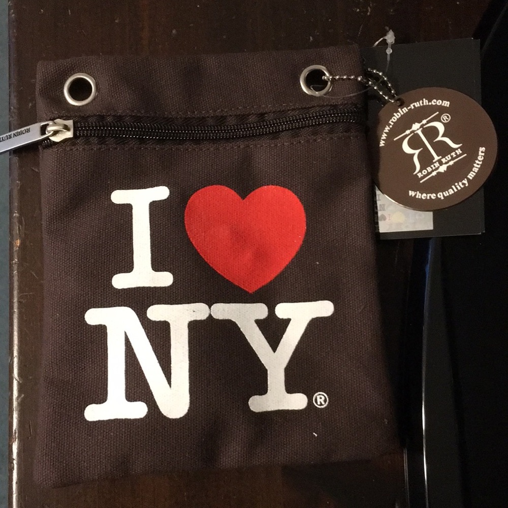I ❤️ NY Travel Purse or Wallet, detachable strap